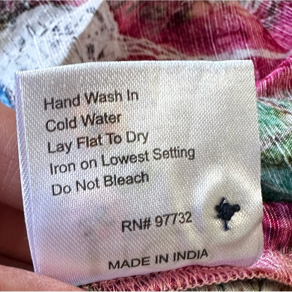 Lior Multi Color Patchwork Boho Chic Indie Balloo… - image 7